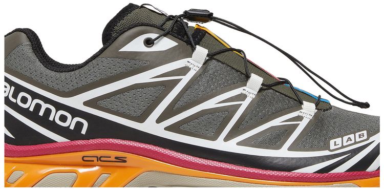 Salomon XT 6 Recut Beluga Russet Orange