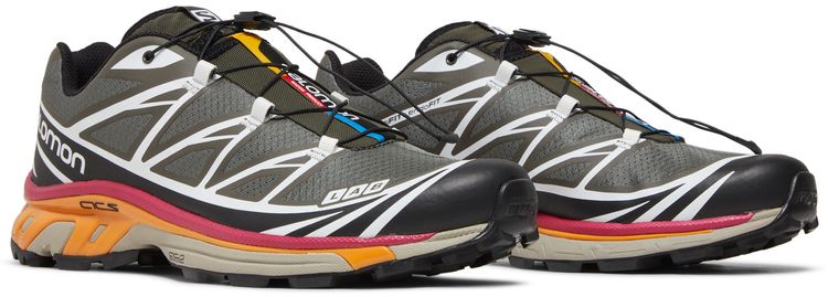 Salomon XT 6 Recut Beluga Russet Orange