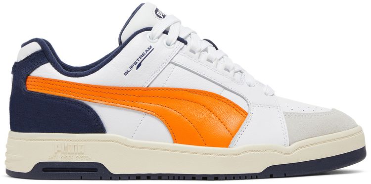 Puma Slipstream Lo Retro White Vibrant Orange Sample