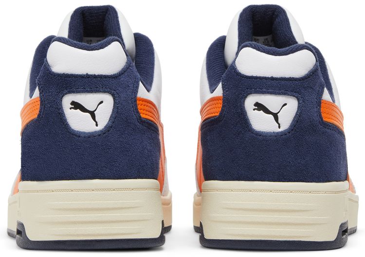 Puma Slipstream Lo Retro White Vibrant Orange Sample