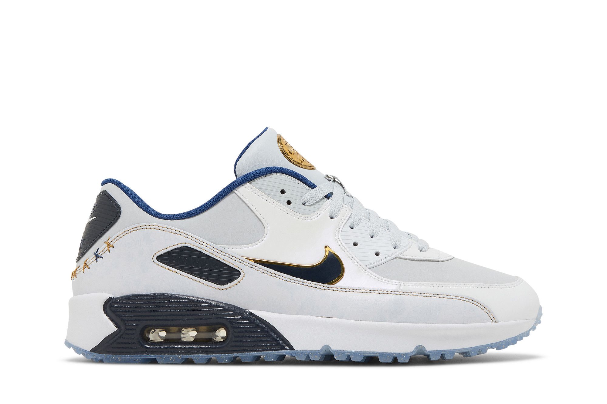 Navy and white sales air max 90