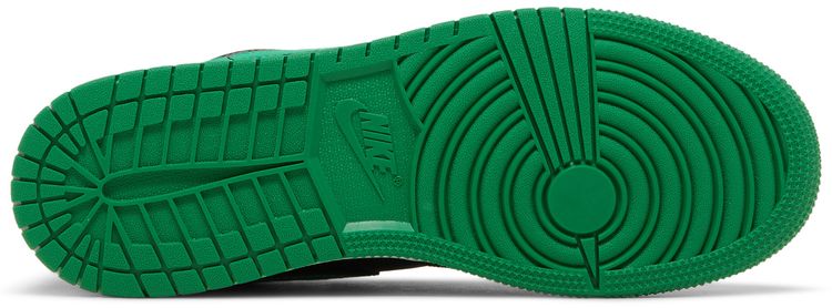 Air Jordan 1 Low GS Black Lucky Green