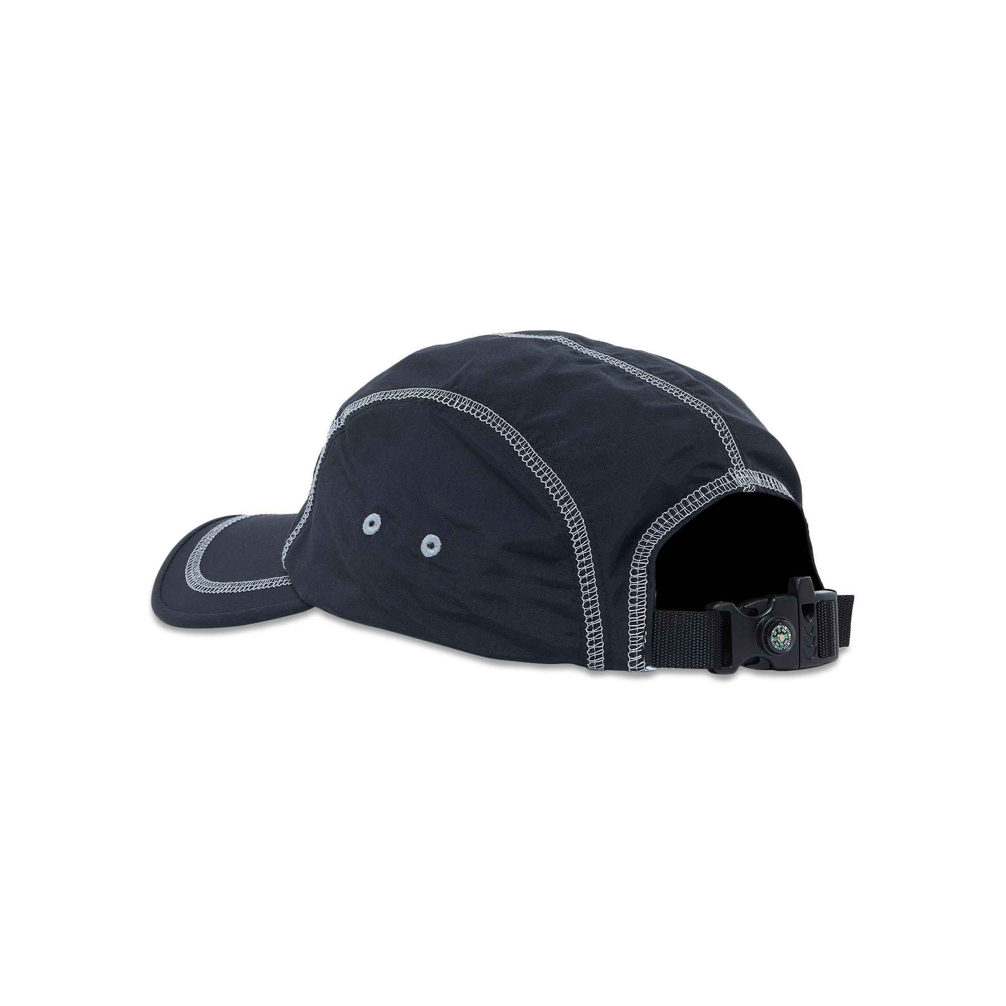 Supreme Reflective Stitch Camp Cap Black - SS23 - US