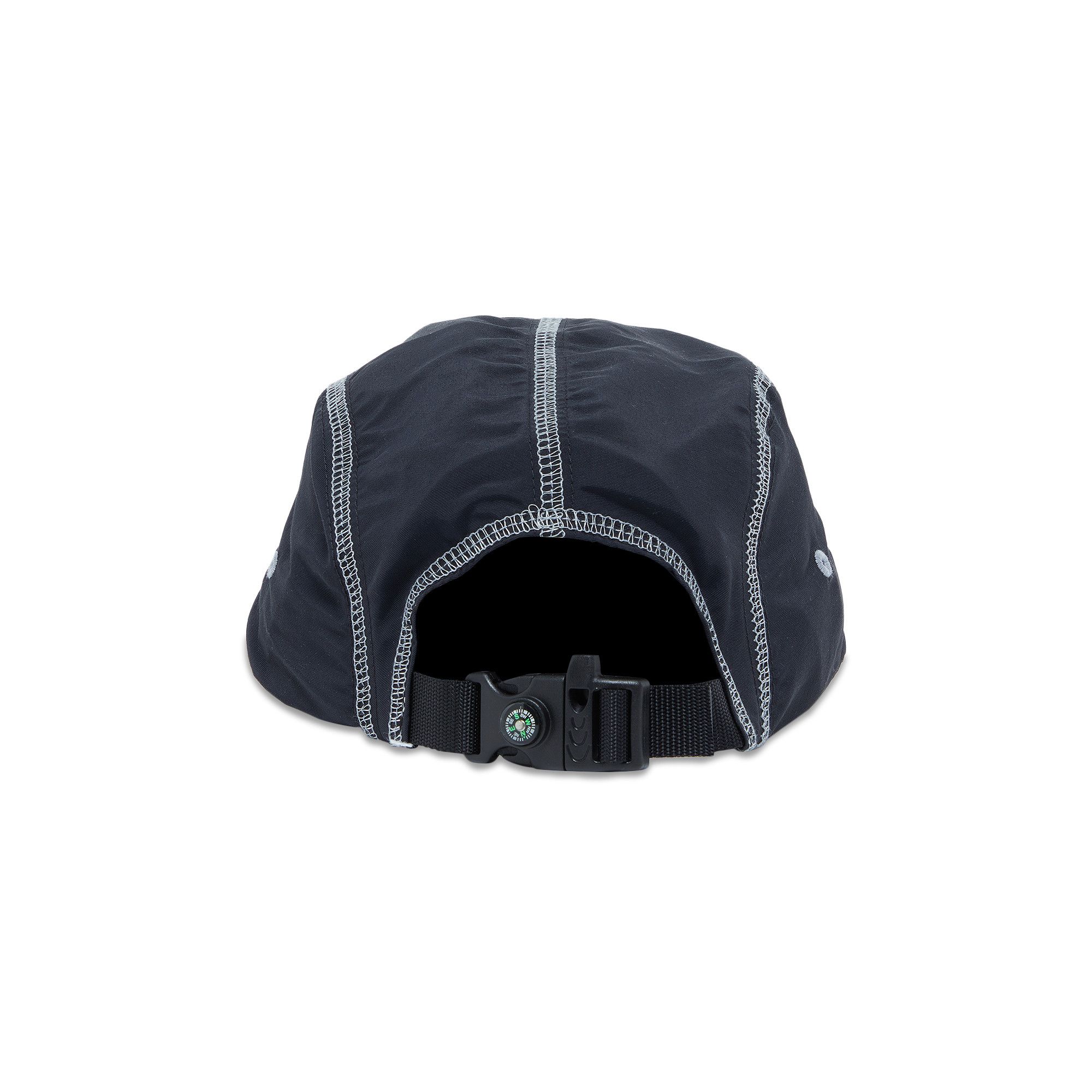 Buy Supreme Reflective Stitch Camp Cap 'Black' - SS23H9