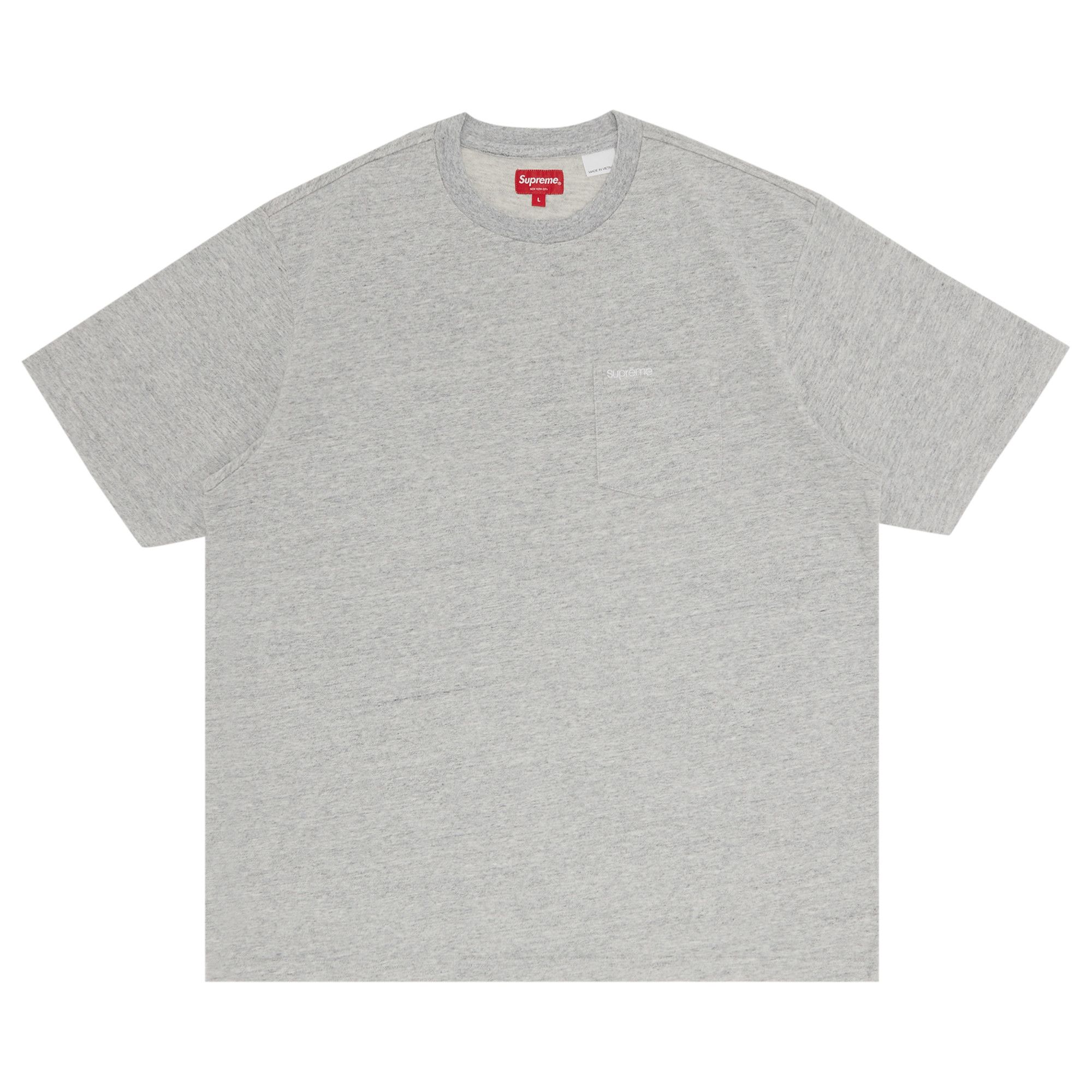 Buy Supreme Short Sleeve Pocket Tee Heather Grey SS23KN8 HEATHER GREY GOAT CA