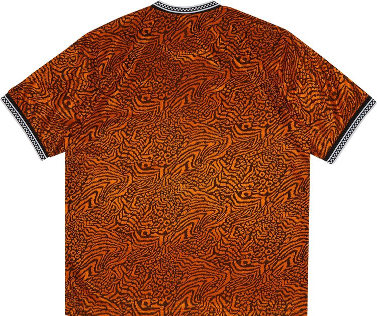 Supreme x Umbro Jacquard Animal Print Soccer Jersey Orange