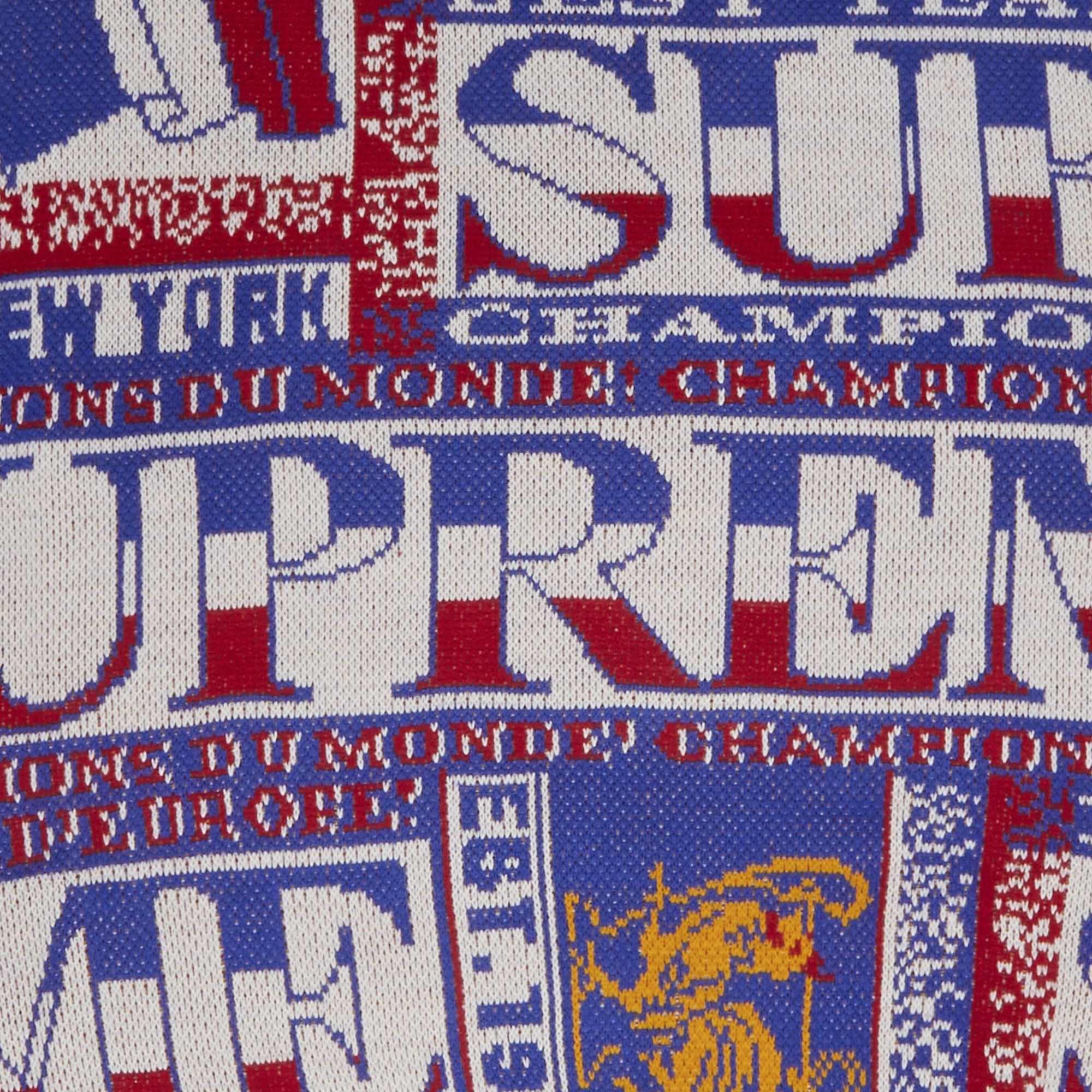 Buy Supreme Scarf Sweater 'White' - SS23SK20 WHITE | GOAT