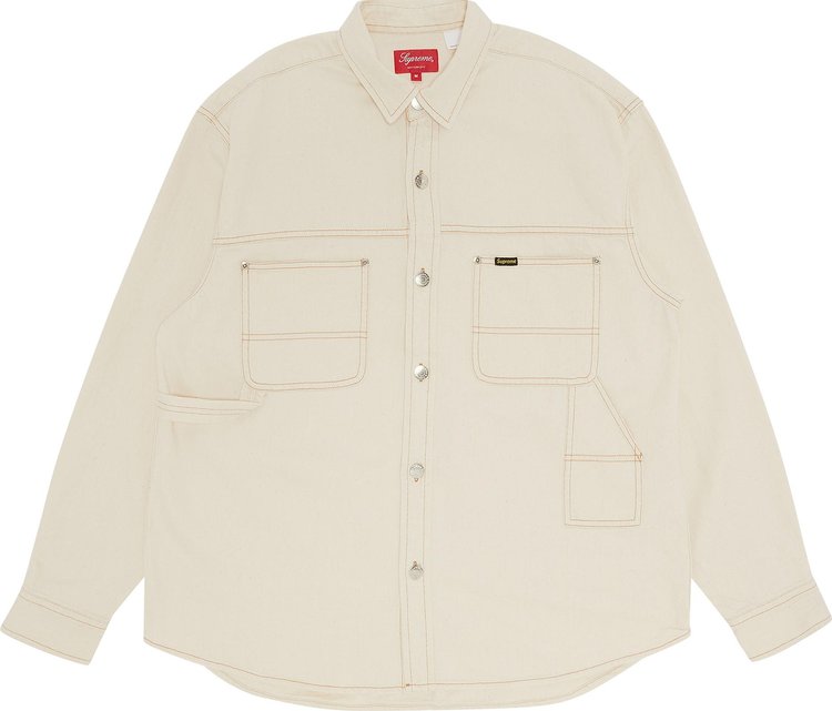 Supreme Denim Painter Shirt Natural