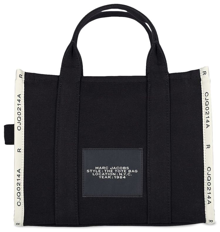 Marc Jacobs Jacquard Medium Tote Bag Black