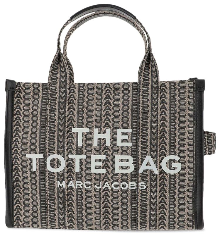 Marc Jacobs Monogram Medium Tote Bag BeigeBlack