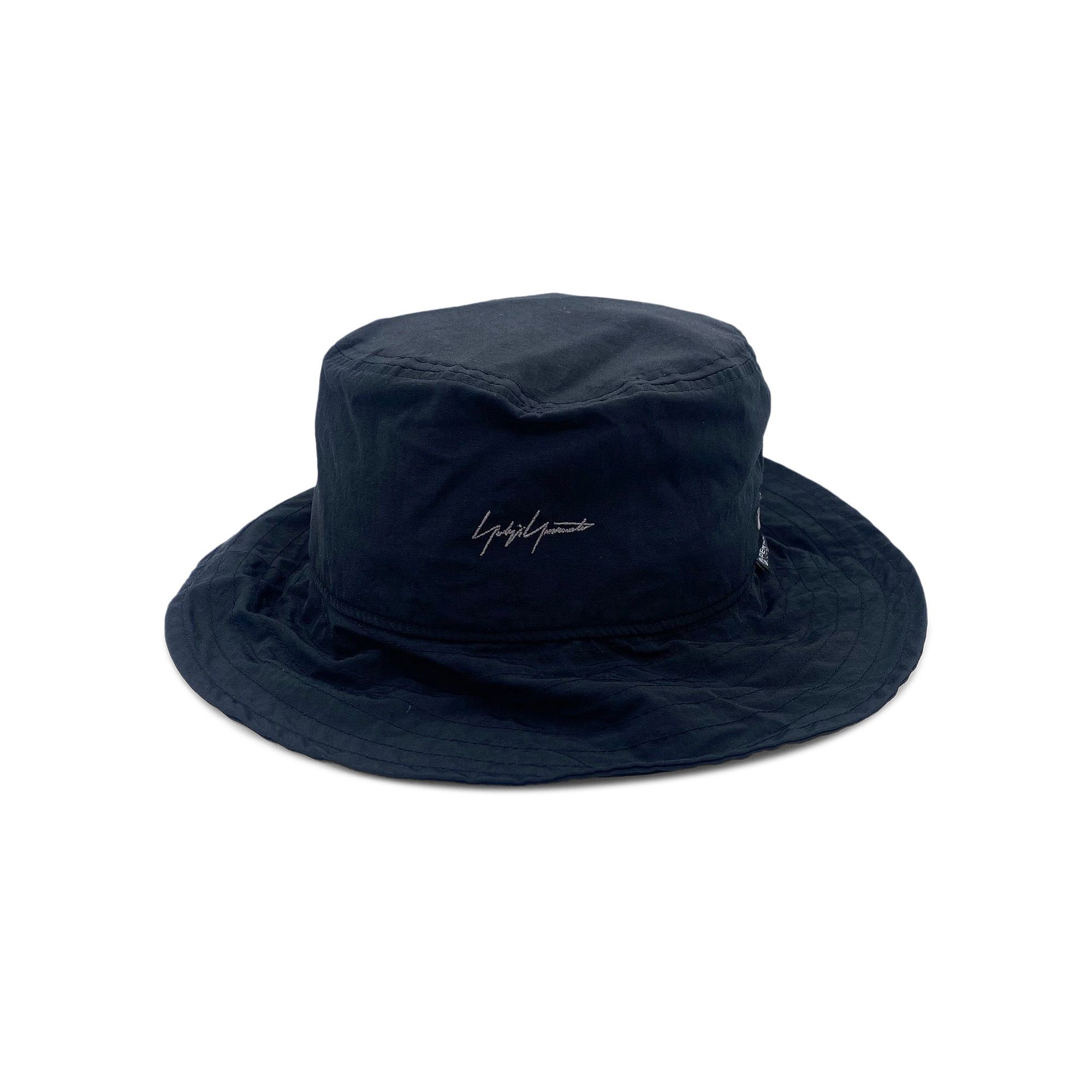 Buy Yohji Yamamoto Logo Bucket Hat 'Black' - HZ H91 975 1 04 | GOAT