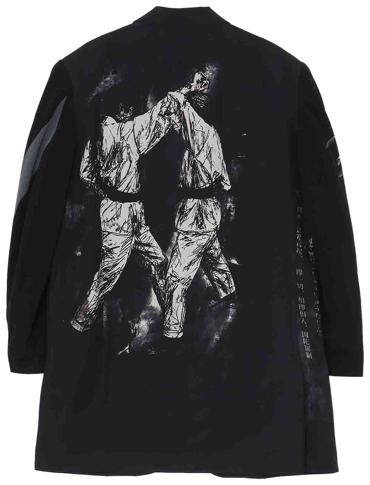 Yohji Yamamoto I PT Desing Mixed Change Jacket Black