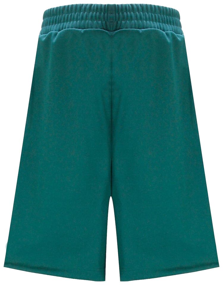 Palm Angels Classic Track Shorts GreenWhite