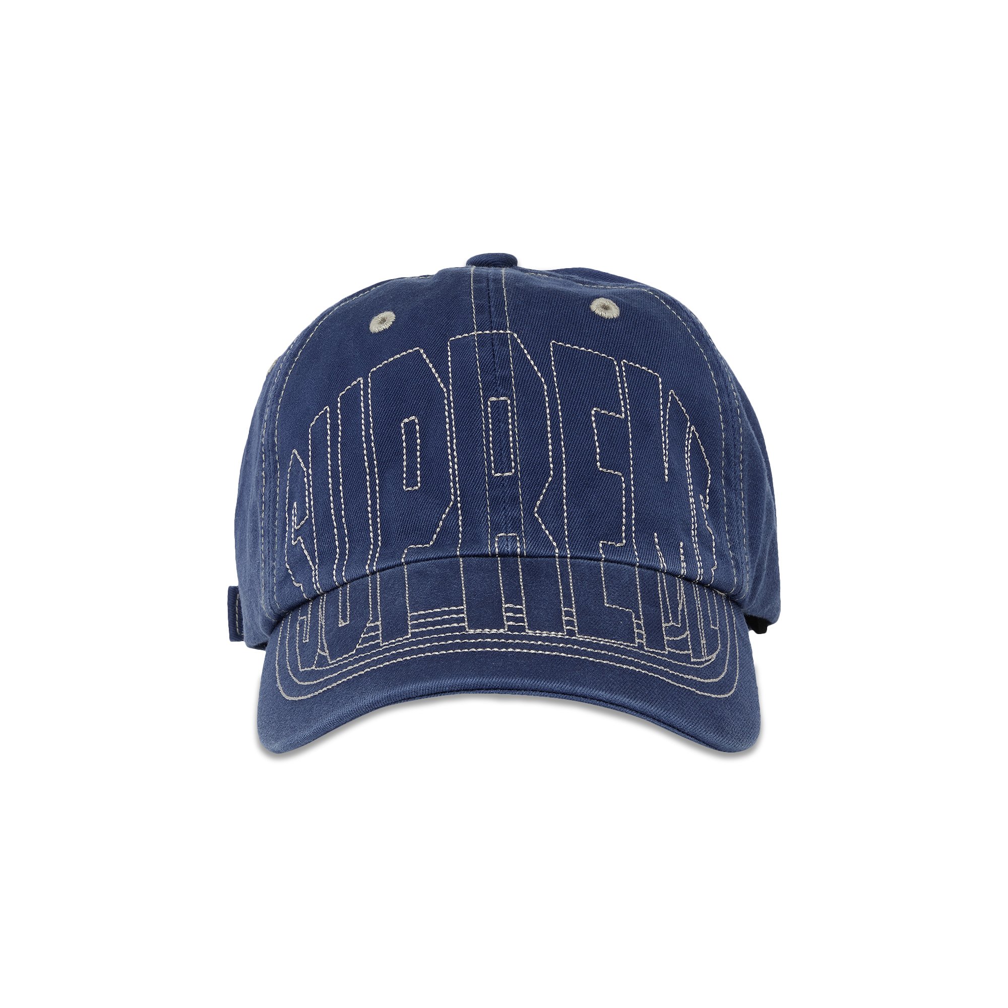 Supreme Visor Stitch 6-Panel 'Light Navy'