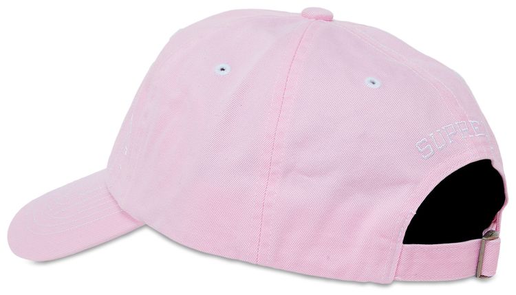 Supreme Visor Stitch 6 Panel Light Pink