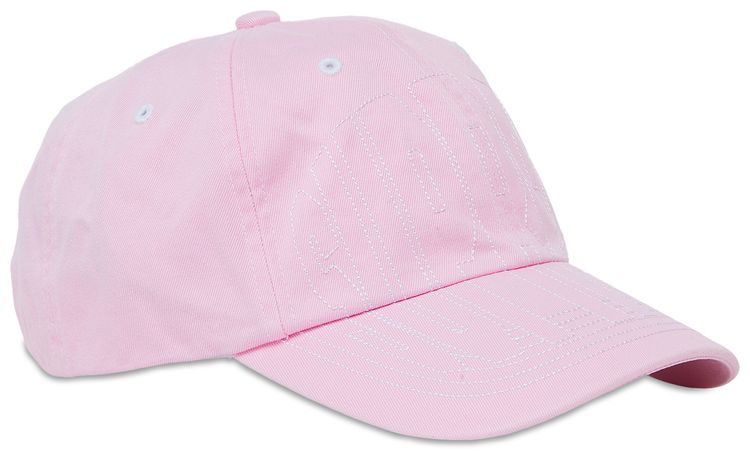 Supreme Visor Stitch 6 Panel Light Pink