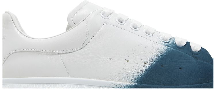 Alexander McQueen Oversized Sneaker White Emerald Green Spray