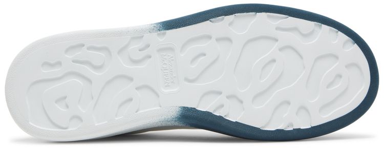 Alexander McQueen Oversized Sneaker White Emerald Green Spray