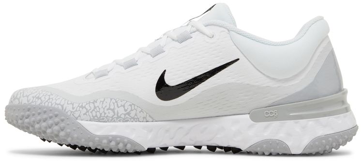 Alpha Huarache Elite 4 TF White Wolf Grey