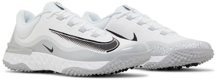 Alpha Huarache Elite 4 TF White Wolf Grey