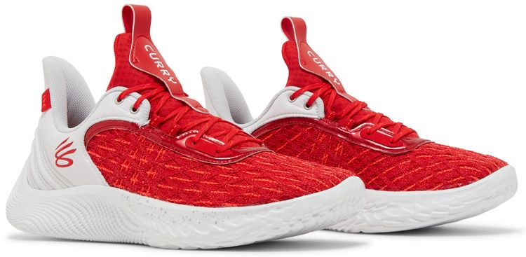 Curry Flow 9 Team White Red