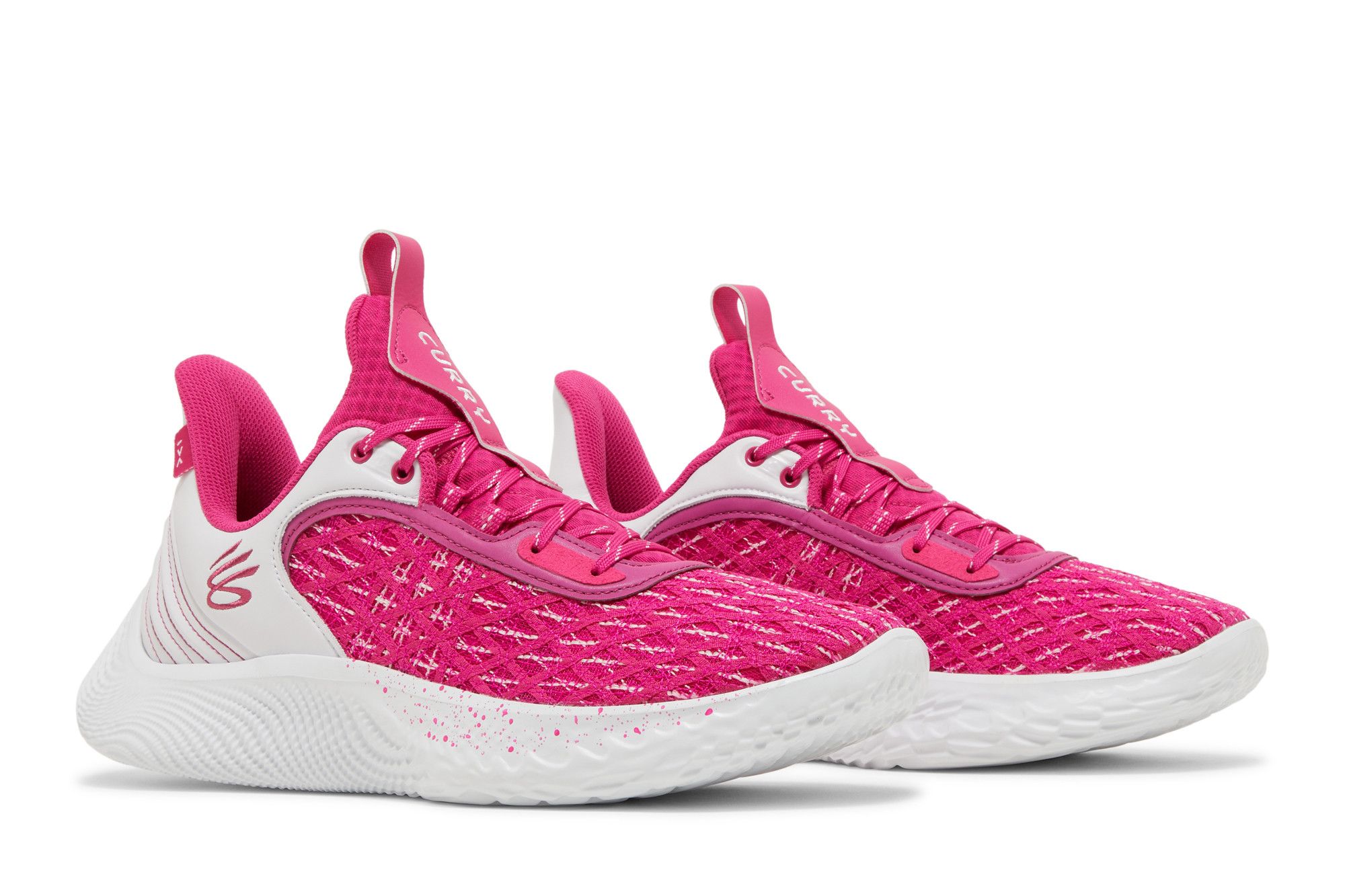 Buy Curry Flow 9 Team White Tropic Pink 3025631 600 GOAT CA