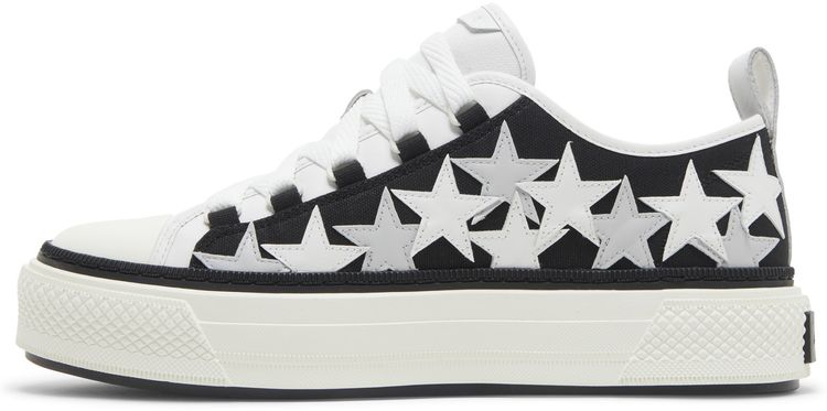 Amiri Stars Court Low Black White
