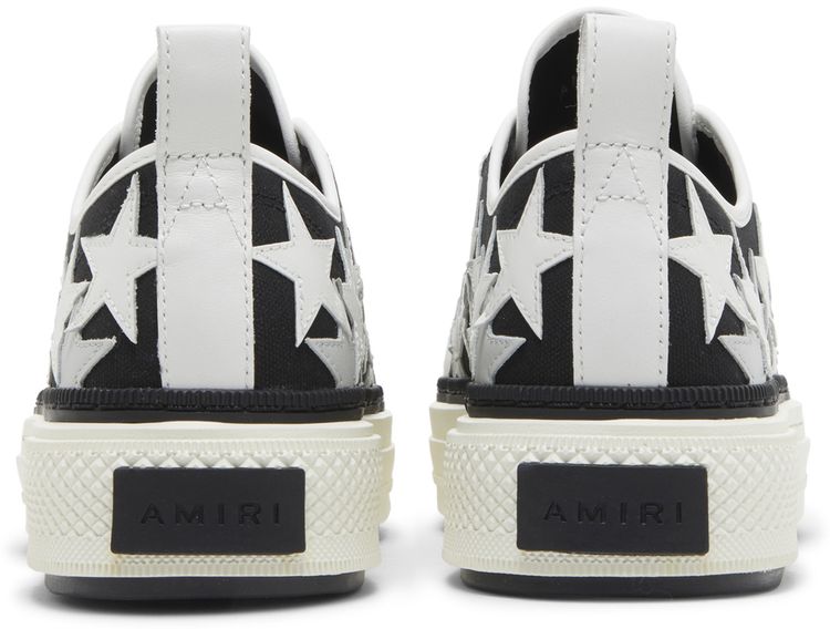 Amiri Stars Court Low Black White
