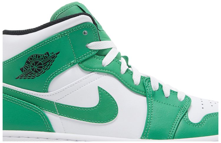 Air Jordan 1 Mid Lucky Green