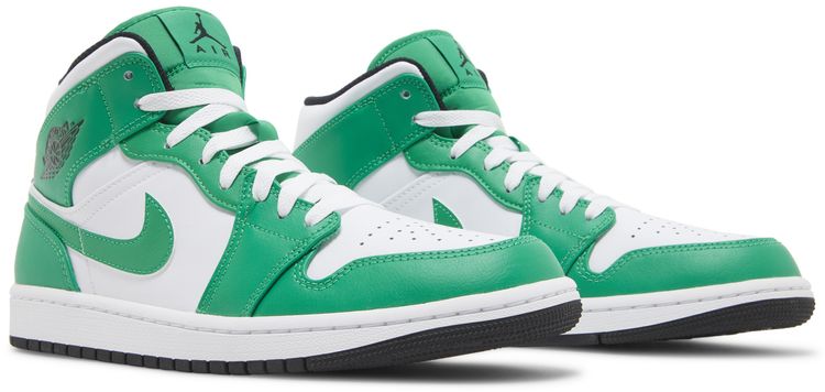 Air Jordan 1 Mid Lucky Green