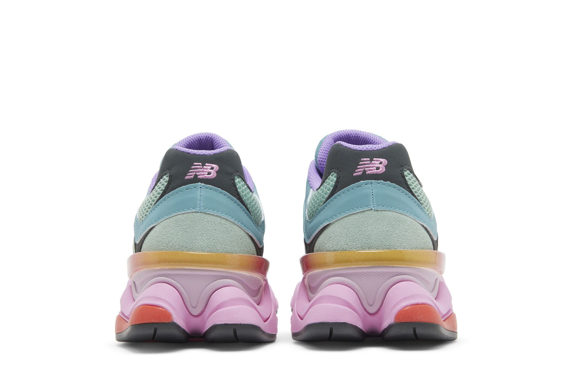 New balance ☆ U9060WRB Blue×Pink New Balance 9060 Warped Multi Colour Green Pink UK 5 10 11