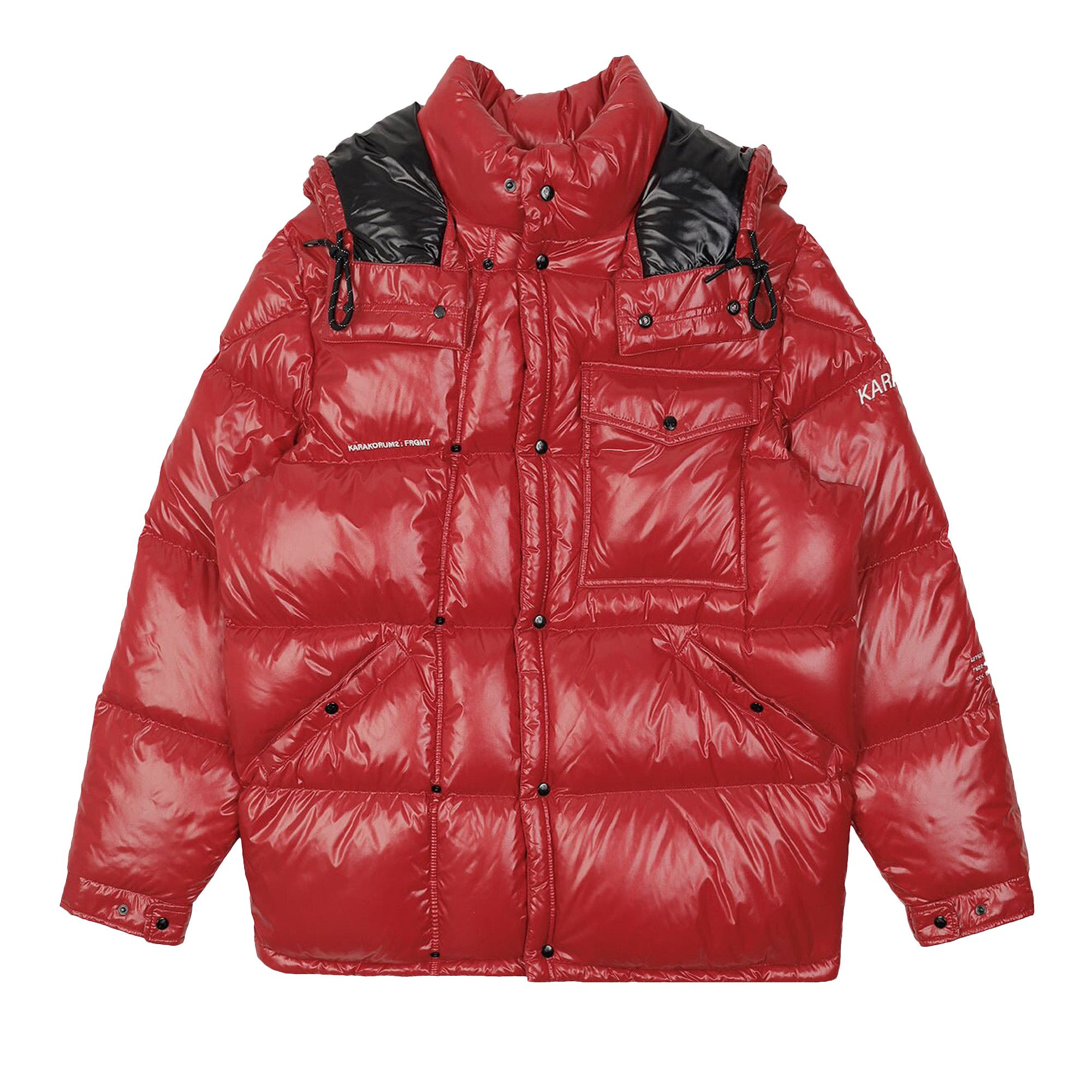 Buy Moncler x Fragment Anthemium Short Down Jacket Cherry Red