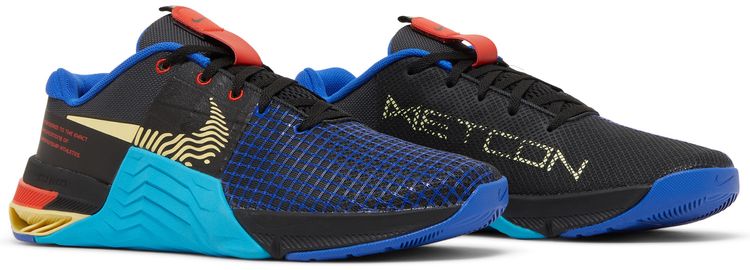 Nike Metcon 8 Anthracite Blue Lightning