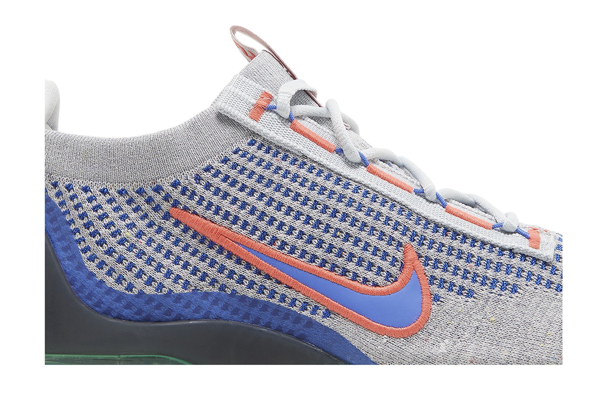 Blue and orange vapormax flyknit on sale