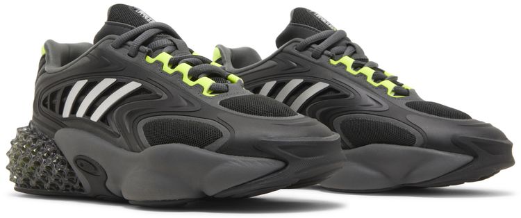 4D Krazed Black Solar Yellow