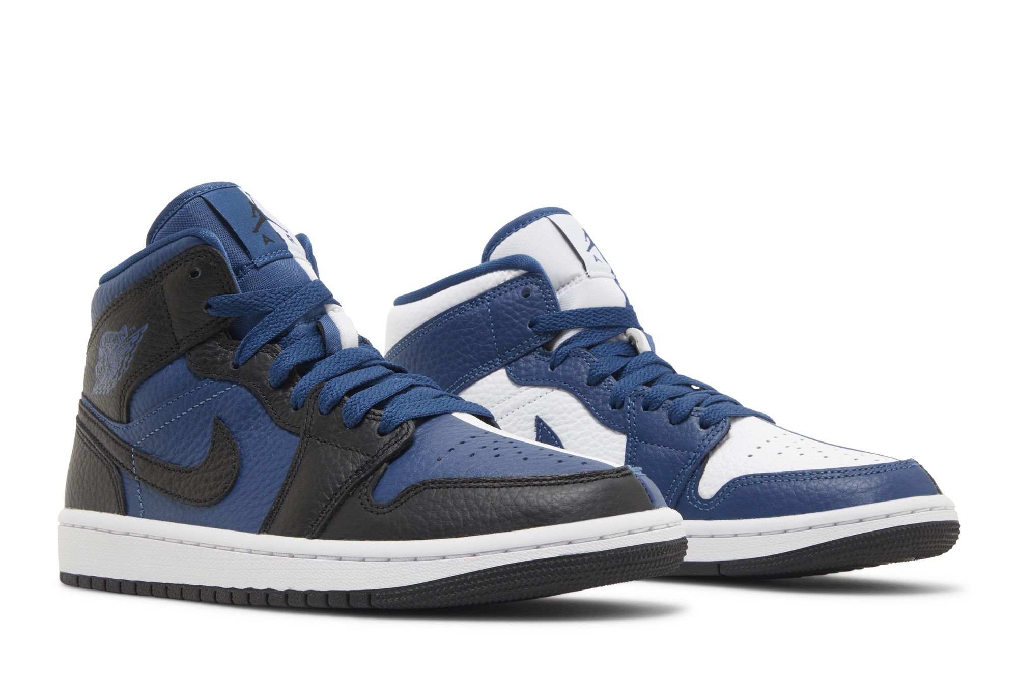 NIKE★WMNS AIR JORDAN 1 MID SE★FRENCH BLUE/BLACK/WHITE Buy Wmns Air Jordan 1 Mid SE 'Split - French Blue' - DR0501