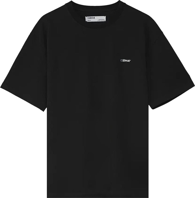 C2H4 Staff Uniform Staff Logo T-Shirt 'Black'