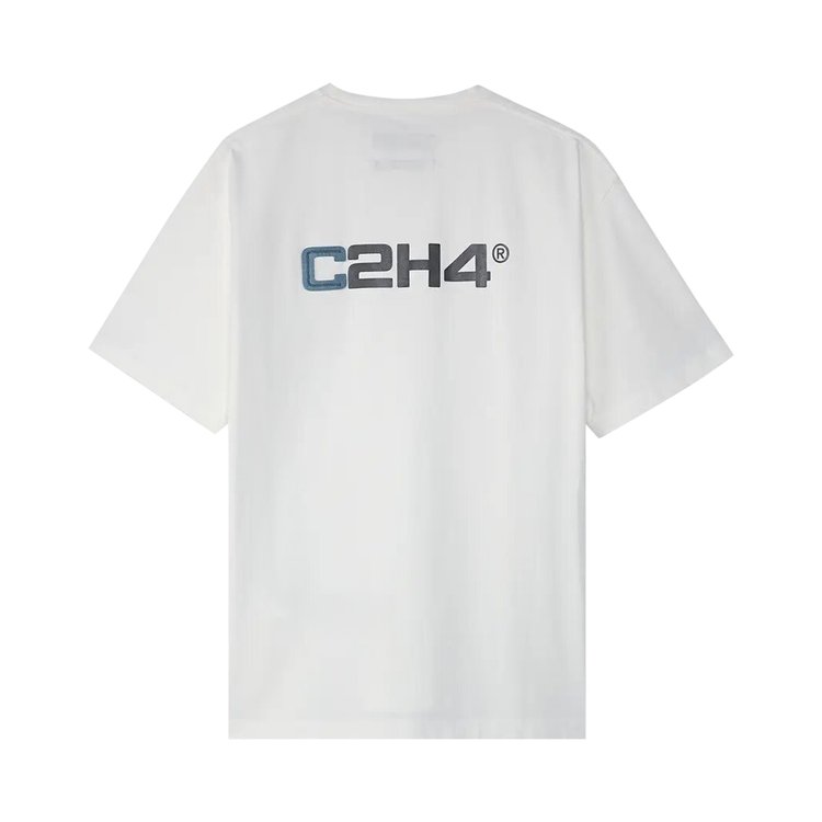 C2H4 Staff Uniform Staff Logo T Shirt White