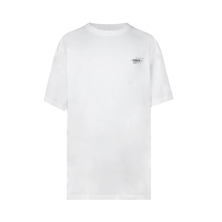 C2H4 Sculpture Print T-Shirt 'White'