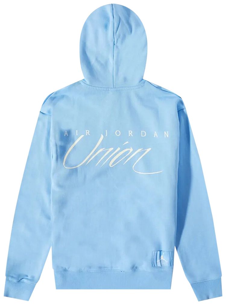 Air Jordan x Union MJ Fleece Hoodie Cobalt PulseCoconut Milk