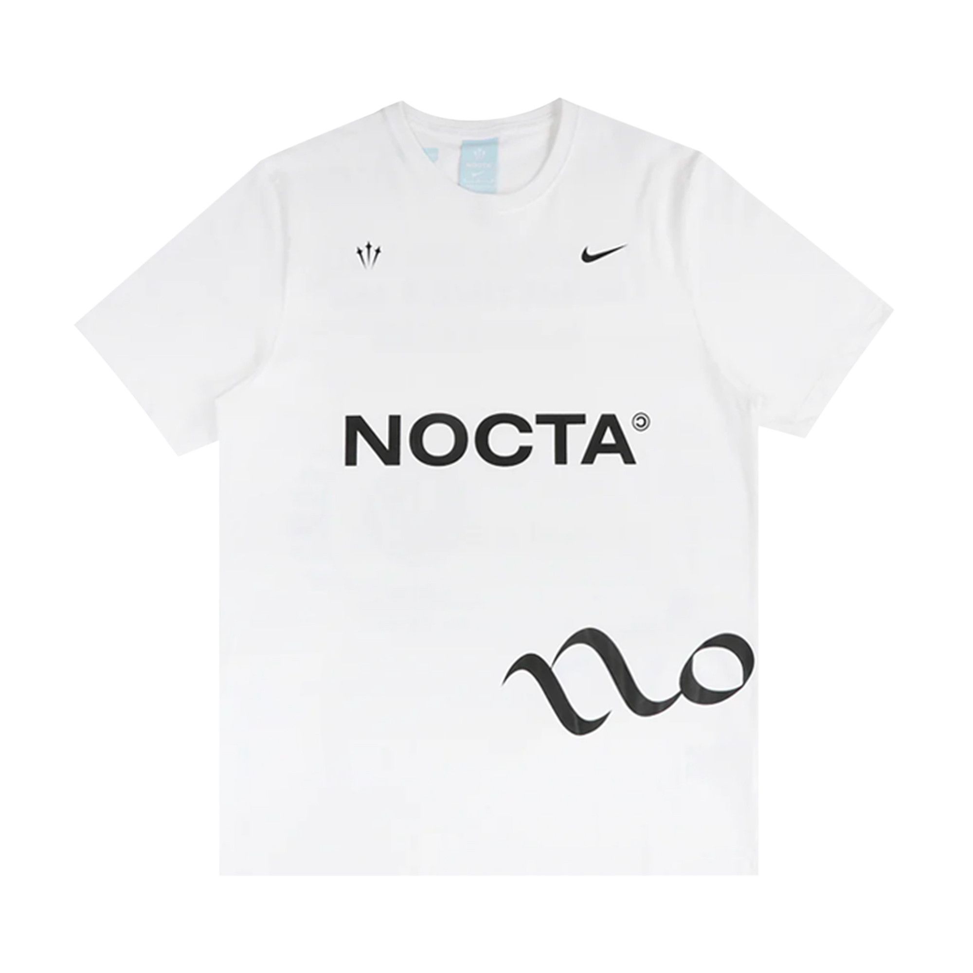 Nike Nocta Short-sleeve Base Layer Basketball Top in White