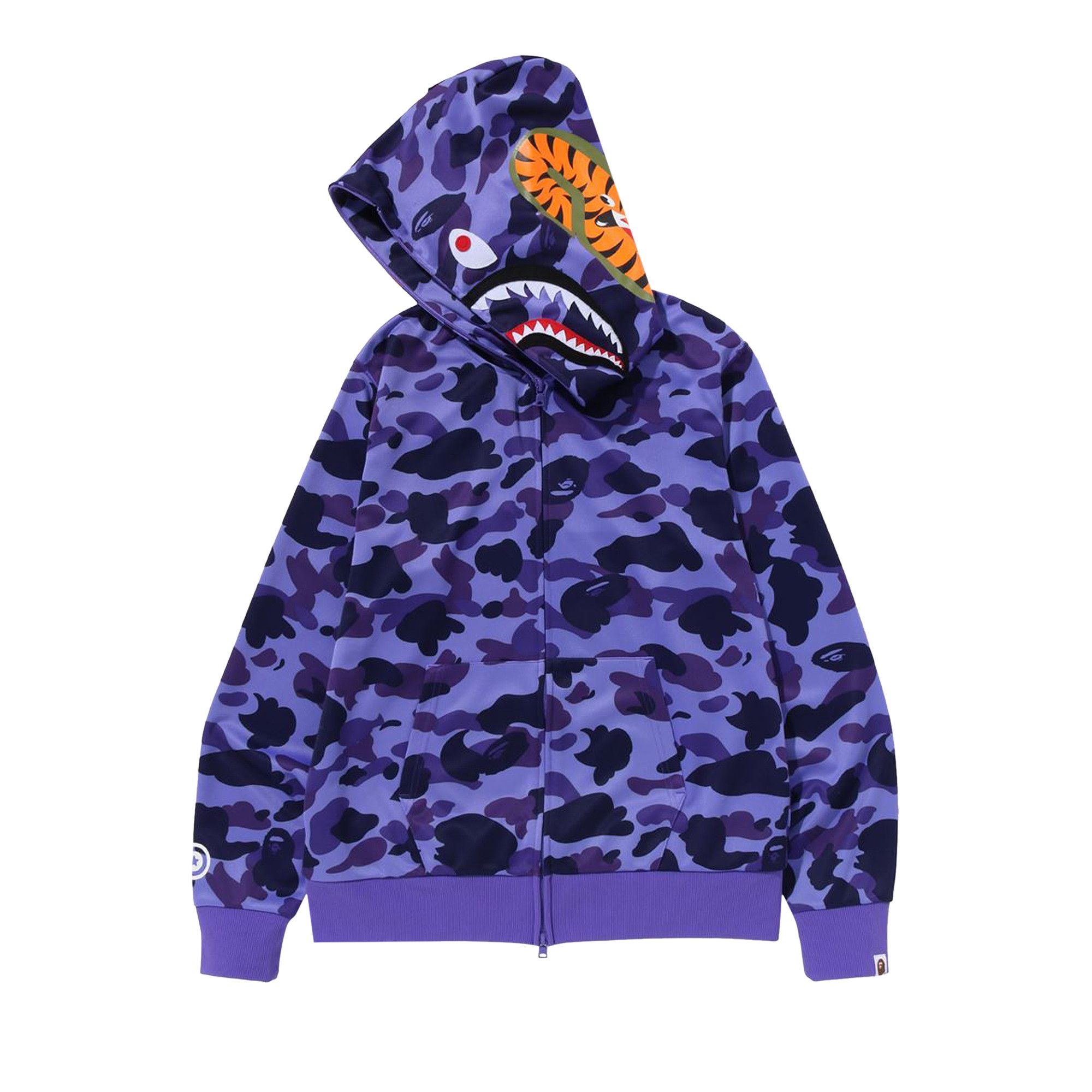 Bape camo hoodie purple shop
