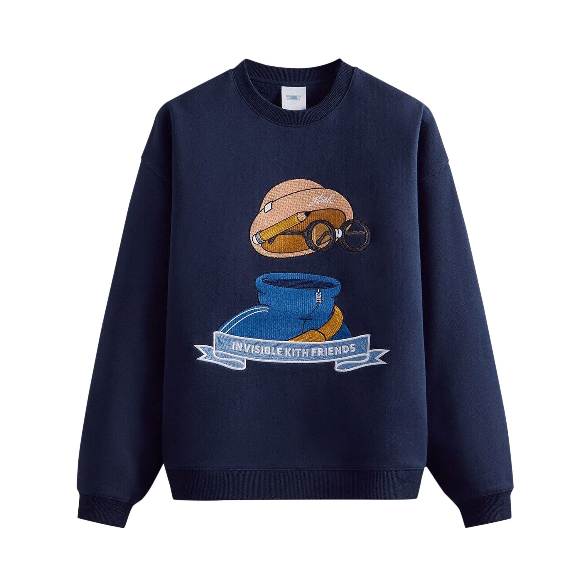 新品　KITH FOR INVISIBLE FRIENDS CREWNECK Buy Kith For Nanzuka Gallery Tanaami Nelson Crewneck 'Black