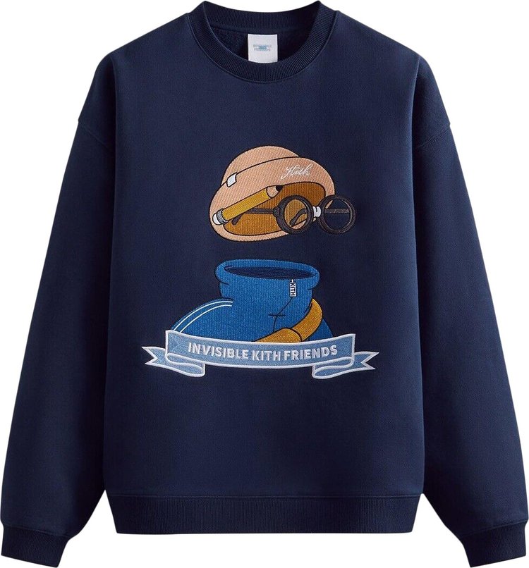 Kith x Invisible Friends Crewneck Nocturnal'