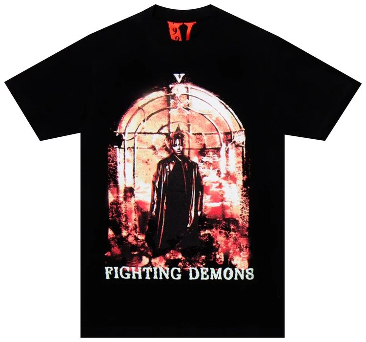 Vlone x Juice WRLD Burner T Shirt Black