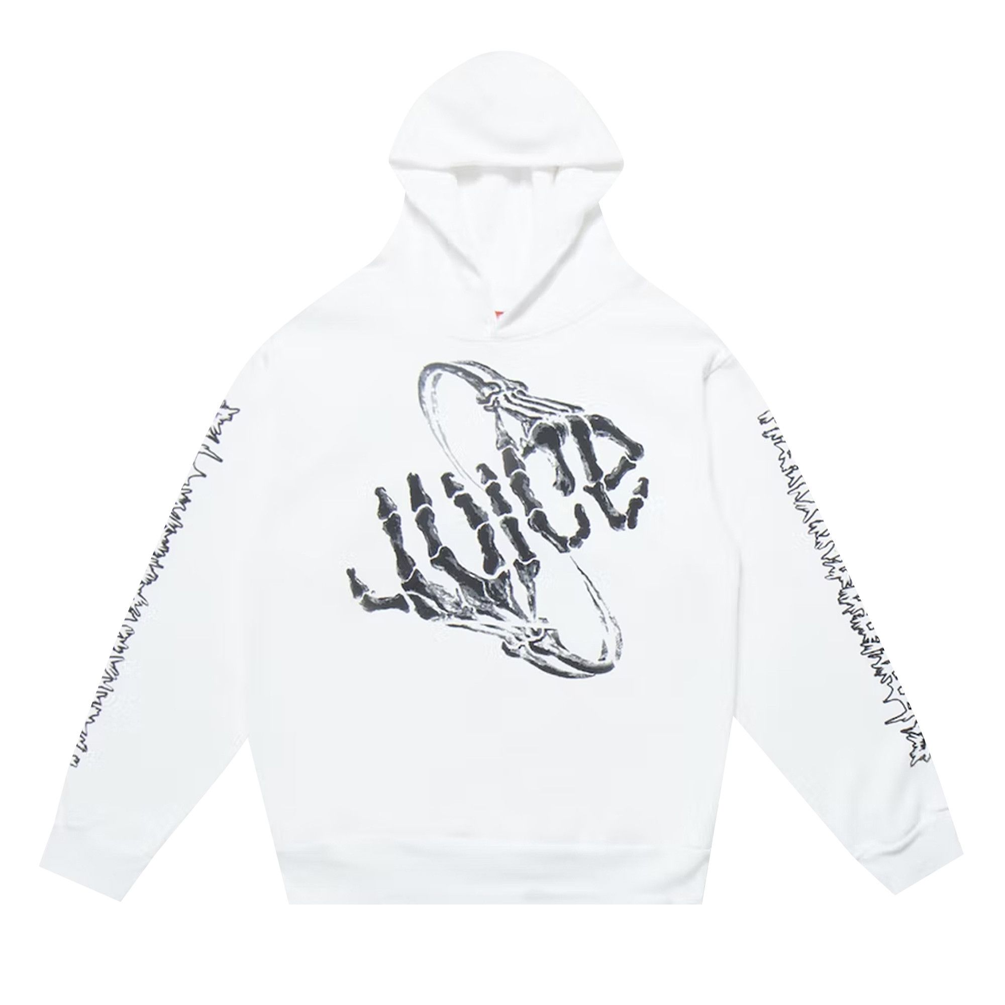 White juice wrld hoodie on sale