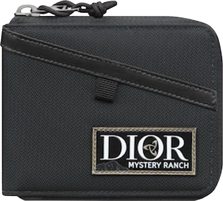 Dior Zipped Wallet 'Black'