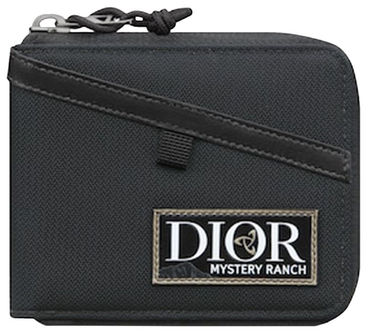 Dior Zipped Wallet Black