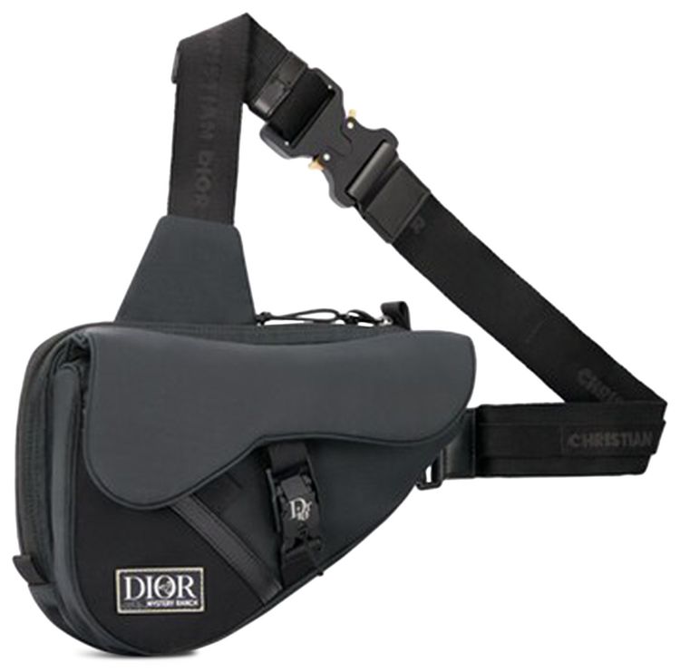 Dior x Mystery Ranch Saddle Bag Black