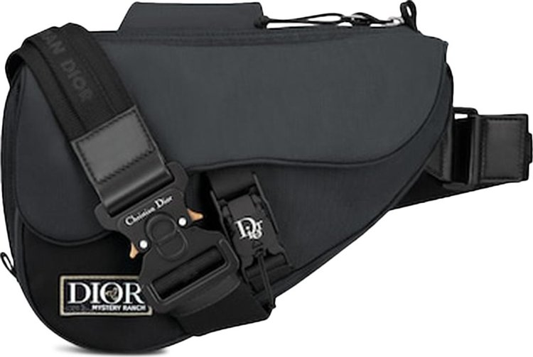 Buy Dior x Mystery Ranch Saddle Bag 'Black' - 1ADPO111MRN H00N